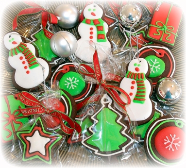 Christmas Tree Decoration Cookies